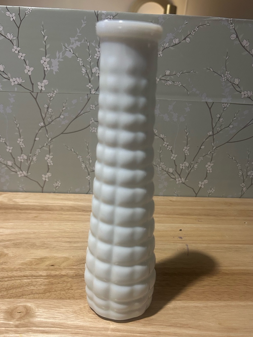 Vintage E. O. Brody M-147 Milk Glass Bud Vase